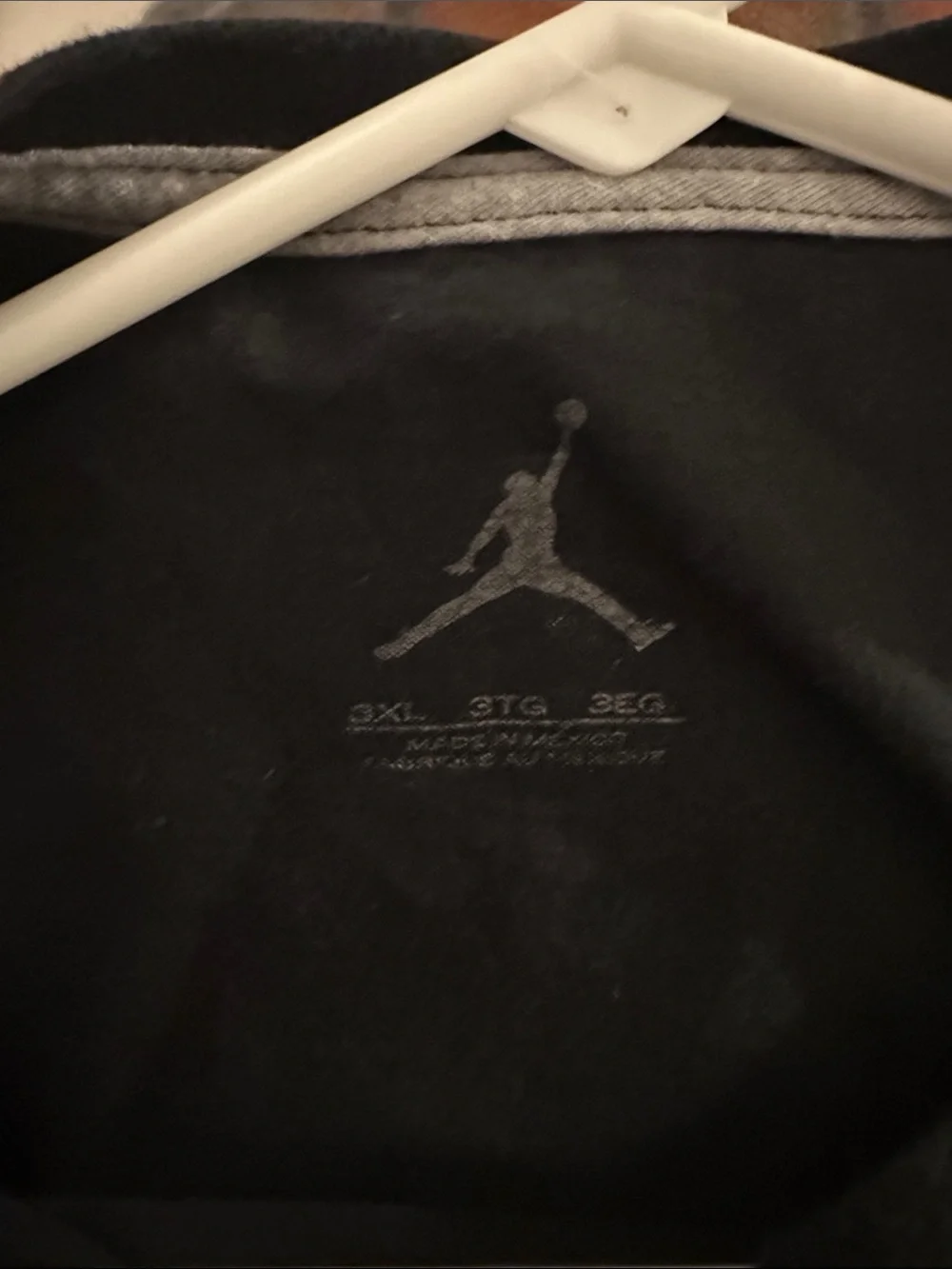 Jordan Black Short-Sleeve Script Tee
